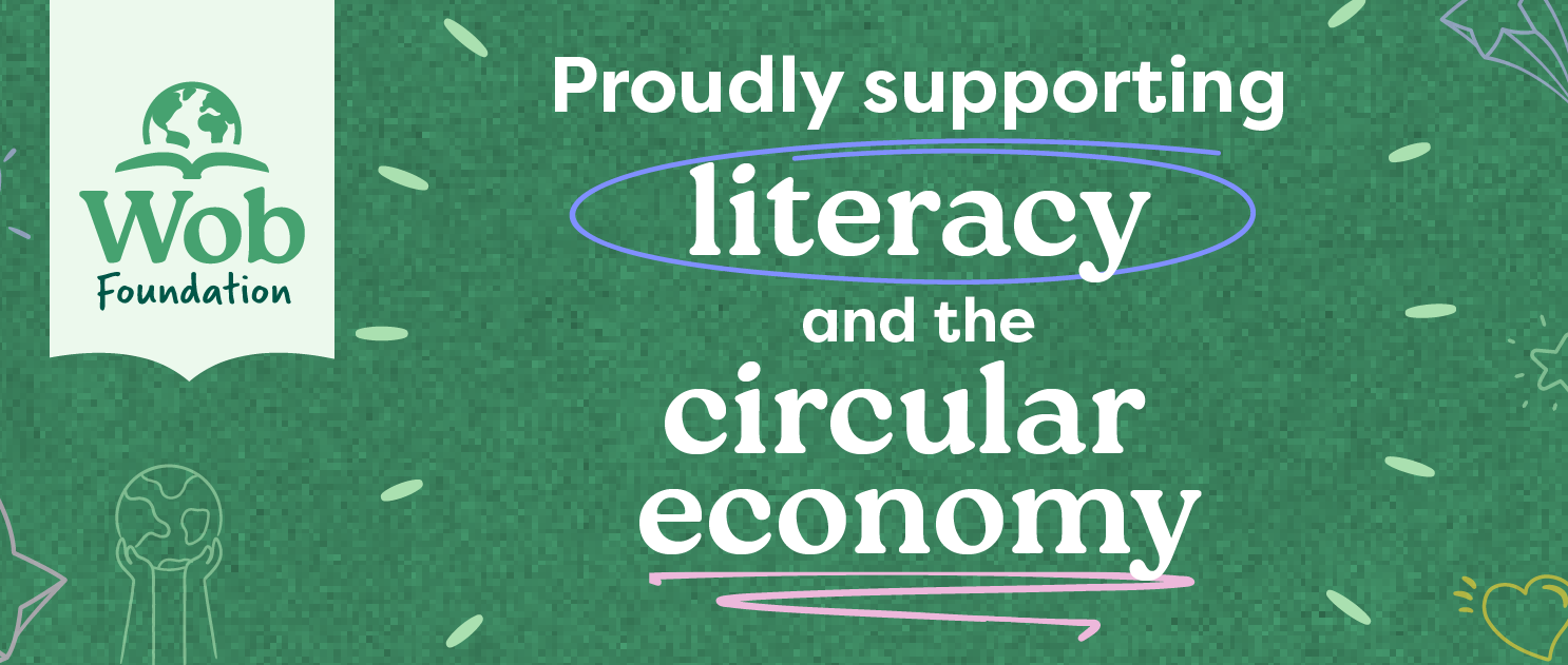Proudly supporting literacy and circular economy
