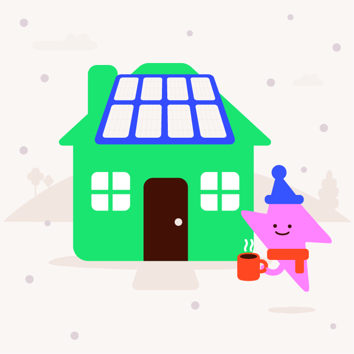 Do solar panels work in winter and on cloudy days?