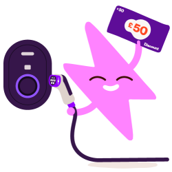 Home EV charger promotion image