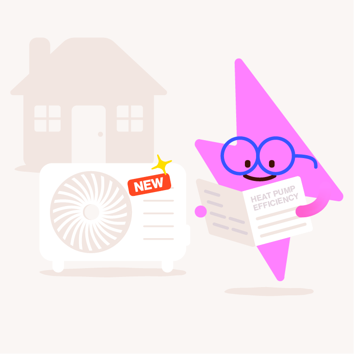Heat pump efficiency explained.