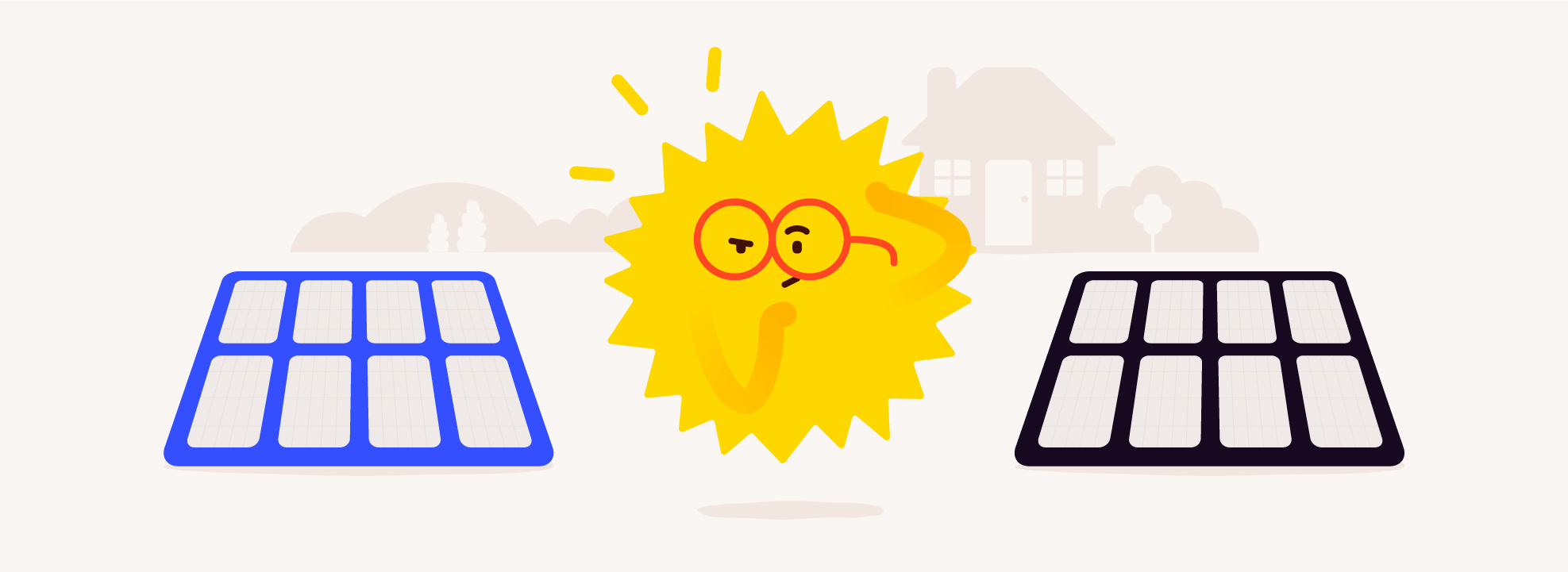 Why you should choose black or blue solar panels