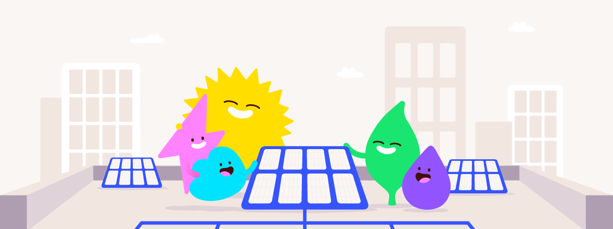 We’ve partnered with Allume to help you access solar panels for your flat building.