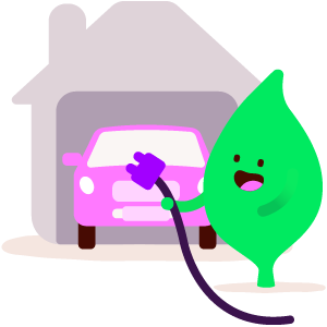 Next Drive electric vehicle leaf character