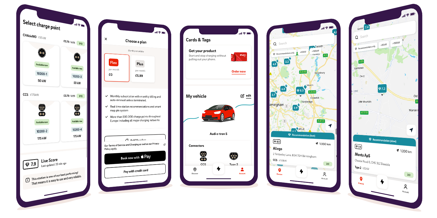 Drive Comfort app on phone
