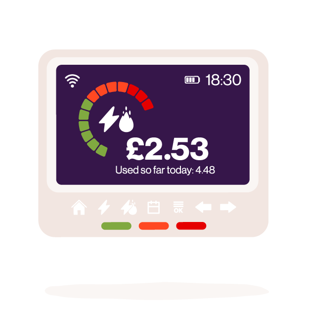 In-home display IHD meter