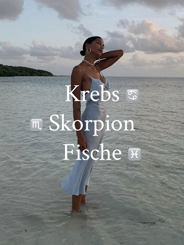 Wasser: Krebs, Skorpion, Fische