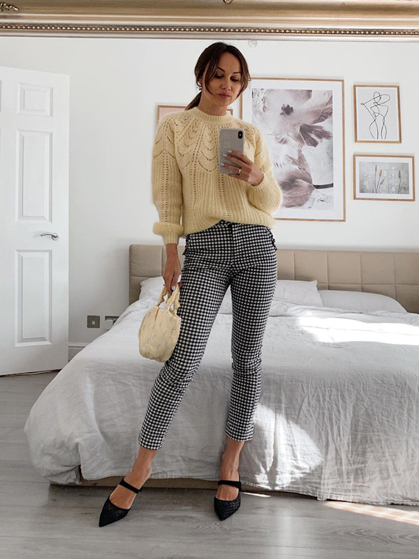 Knit Sweater + Cropped Trousers