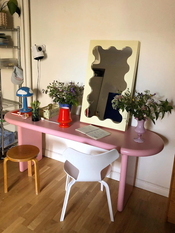 What was the first posh thing you bought for your own home? And do you still love it?