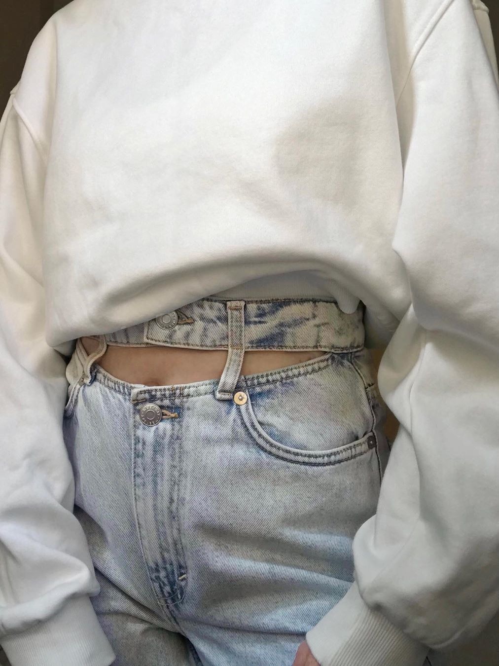 weekday way blue love jeans