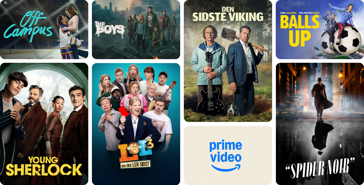 Se Prime Video med YouSee Play