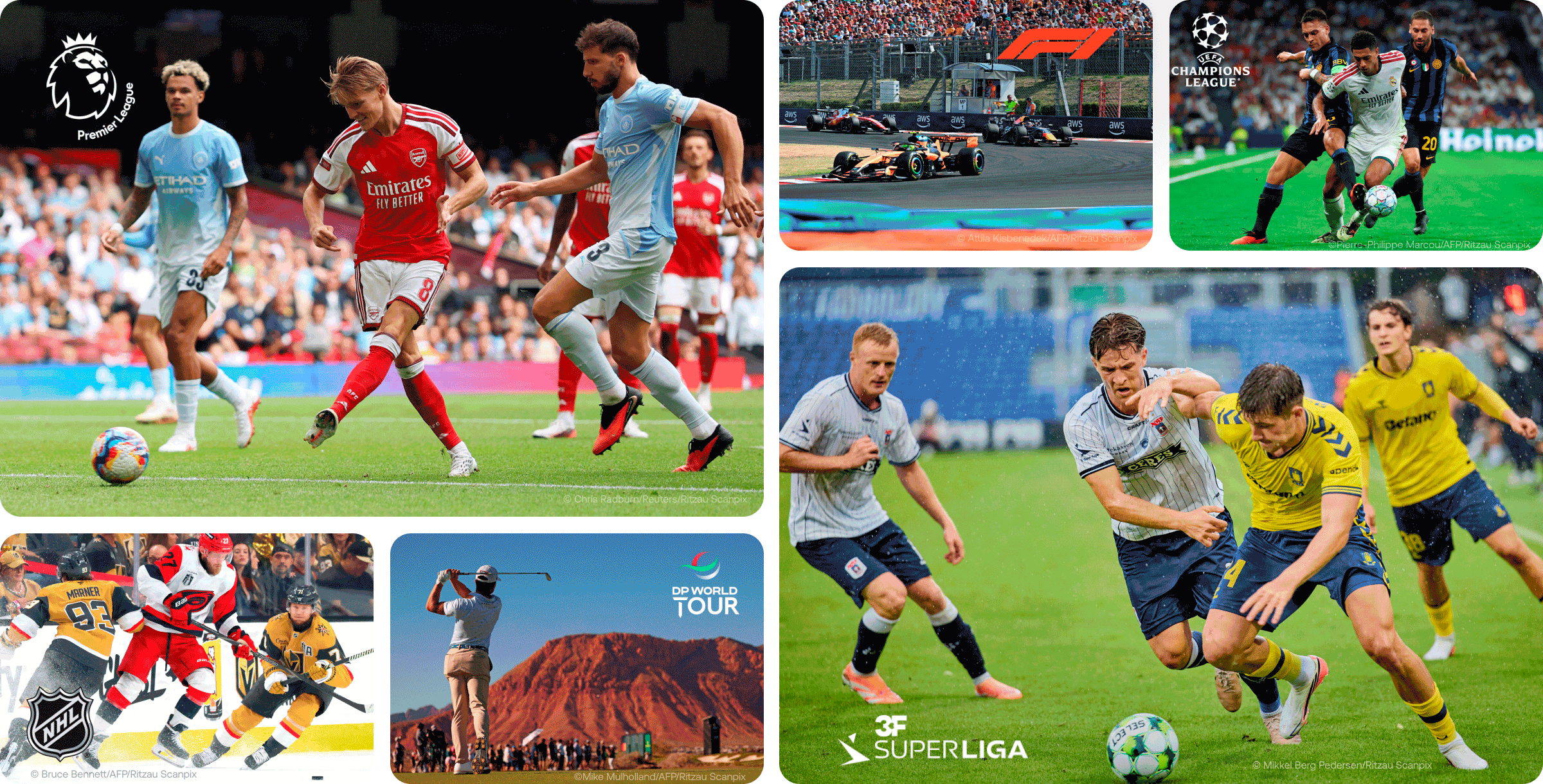 Se masser af sport på Viaplay