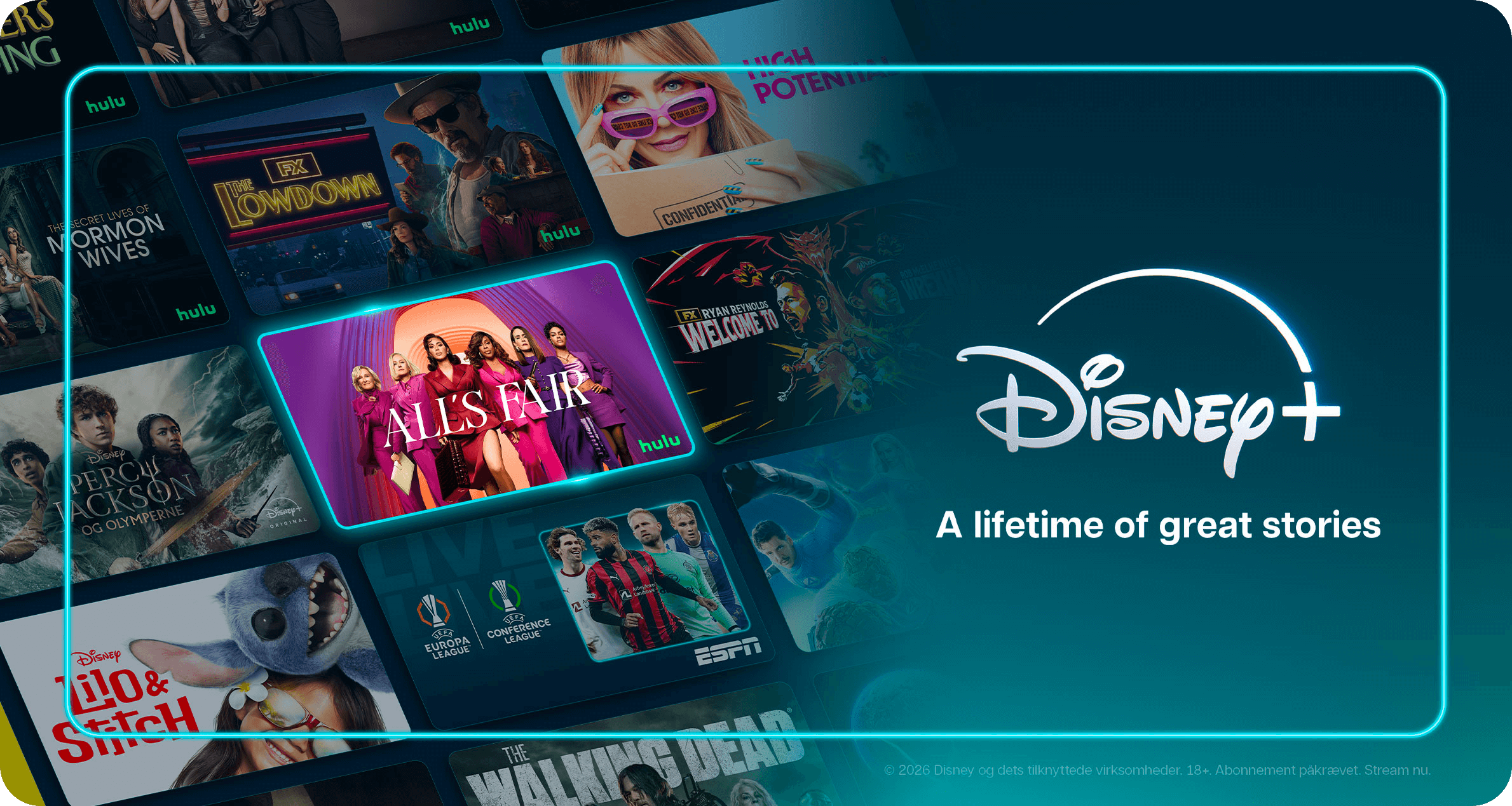 Få Disney+ med YouSee Play