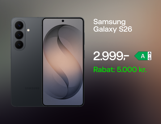 Ekstra meget i bytterabat på den helt nye Samsung Galaxy S26