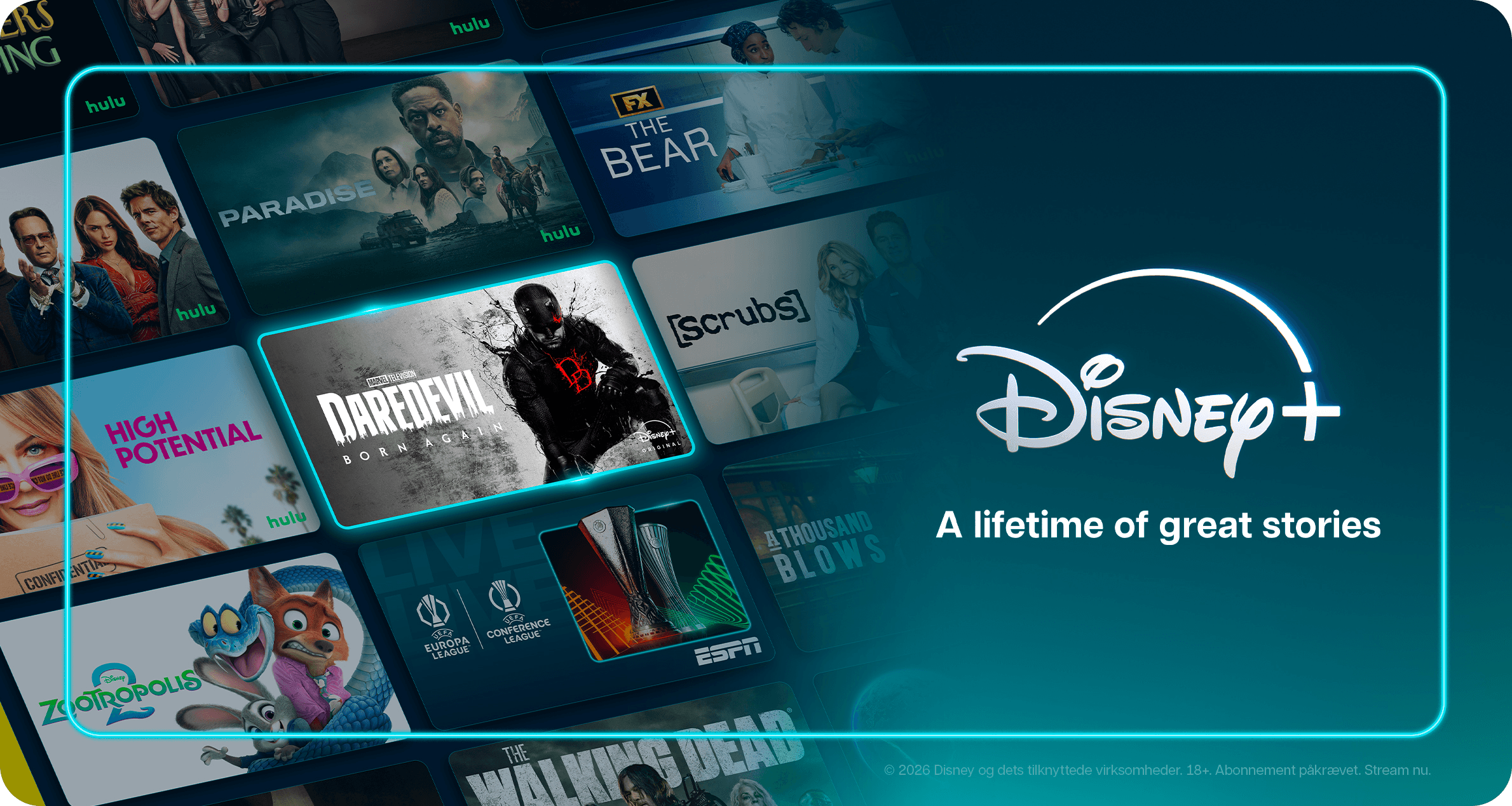 Få Disney+ med YouSee Play