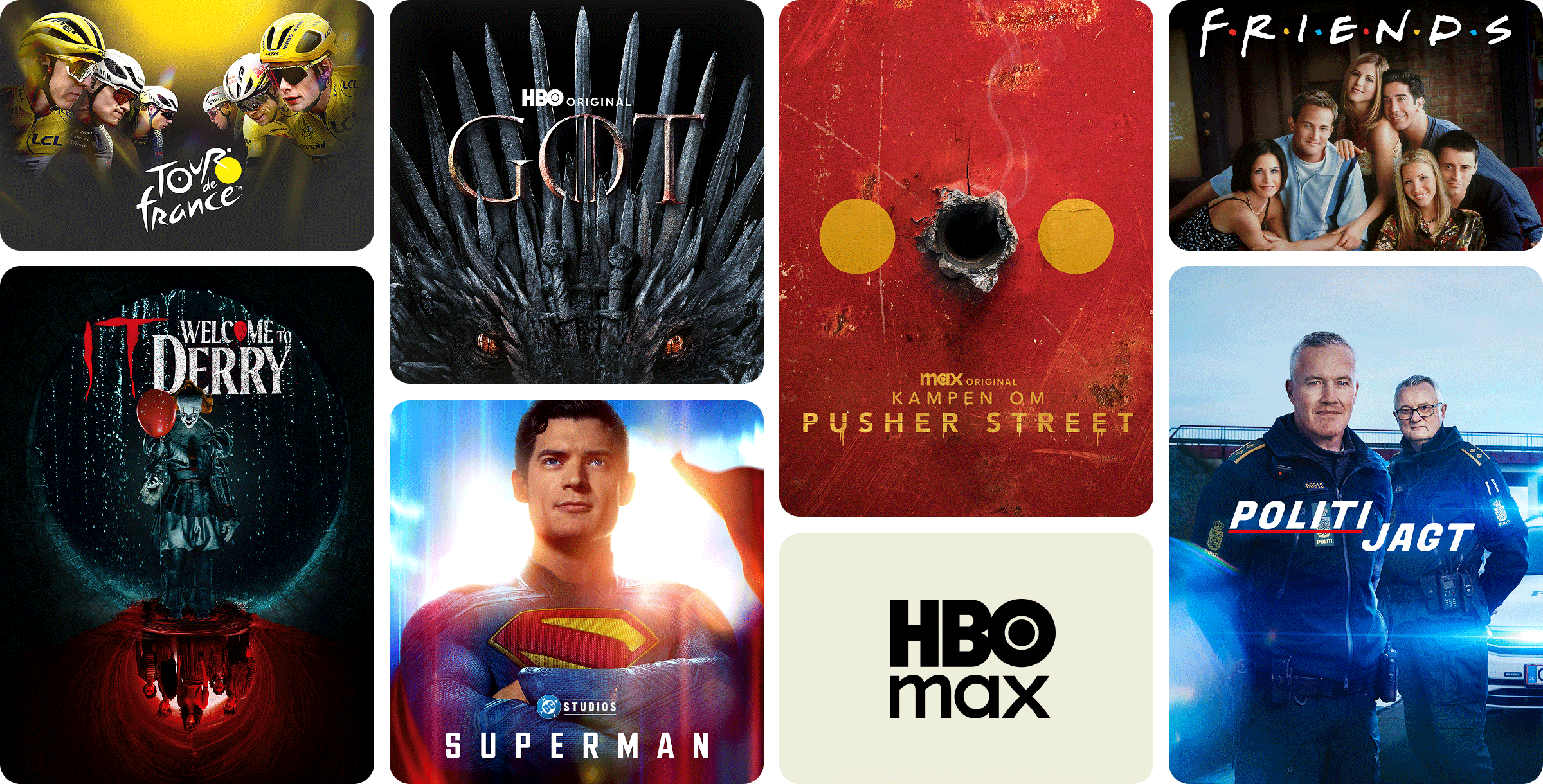 Få HBO Max med YouSee Play