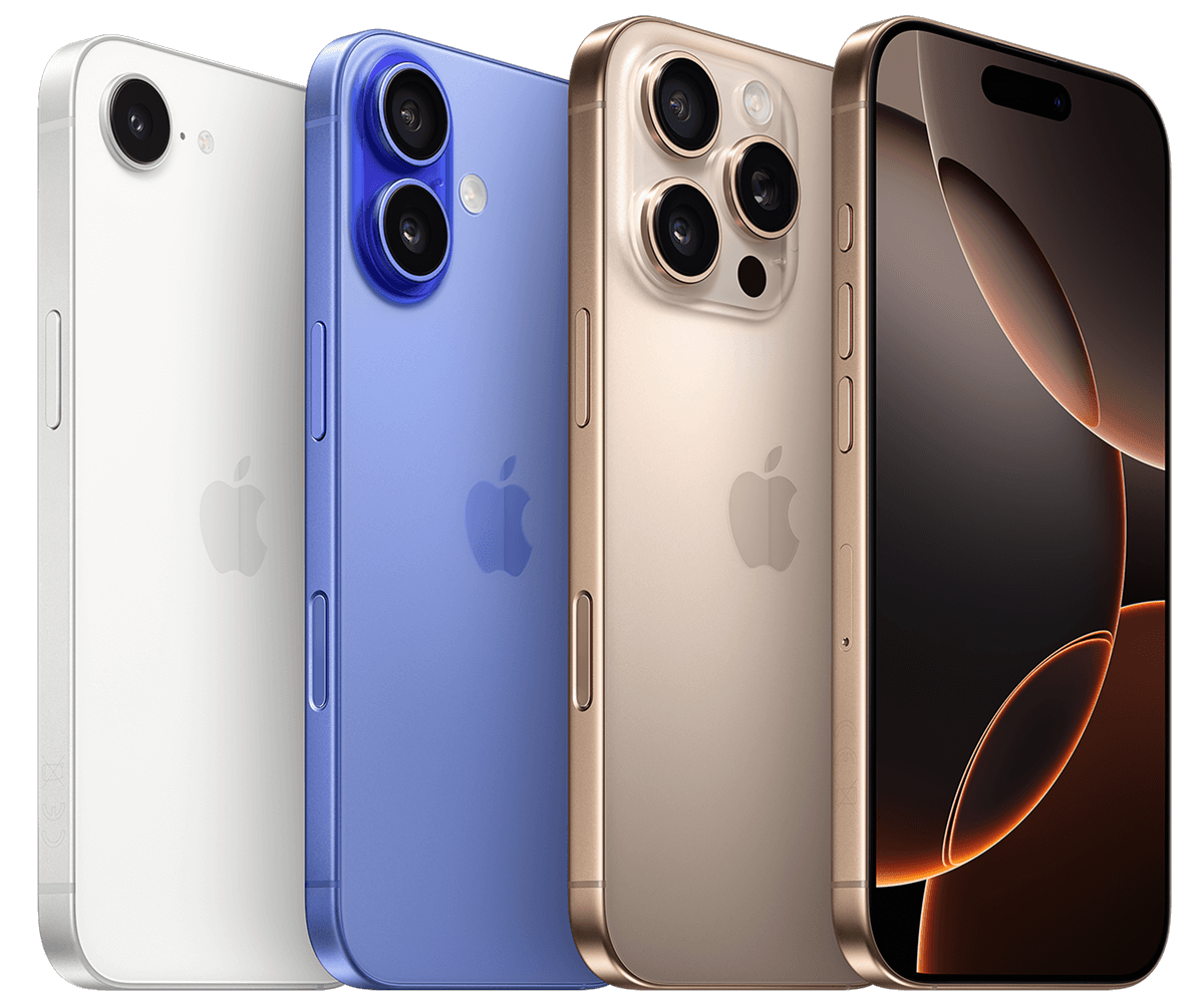 Ekstra meget i bytterabat på iPhone 16-serien