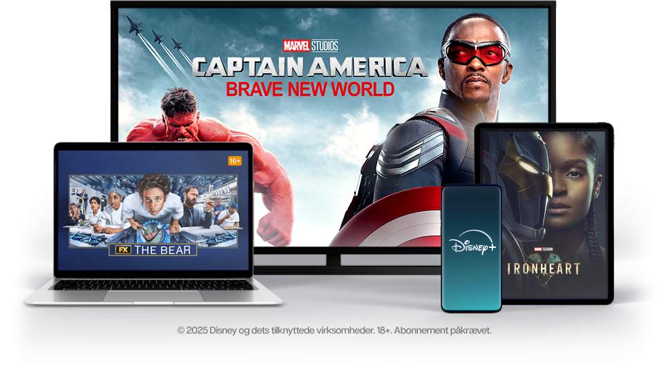 Se Disney+ på alle dine skærme