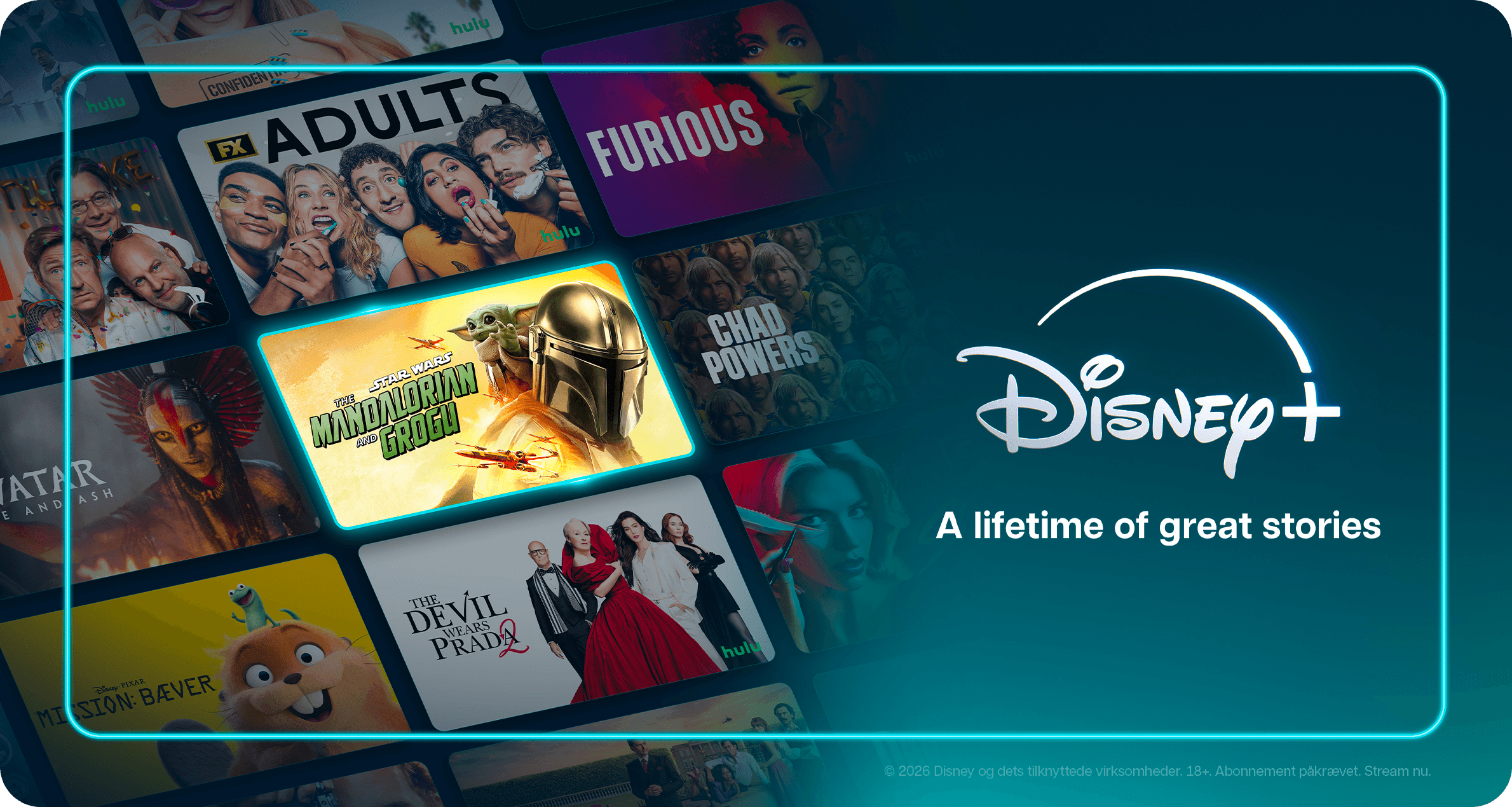 Få Disney+ med YouSee