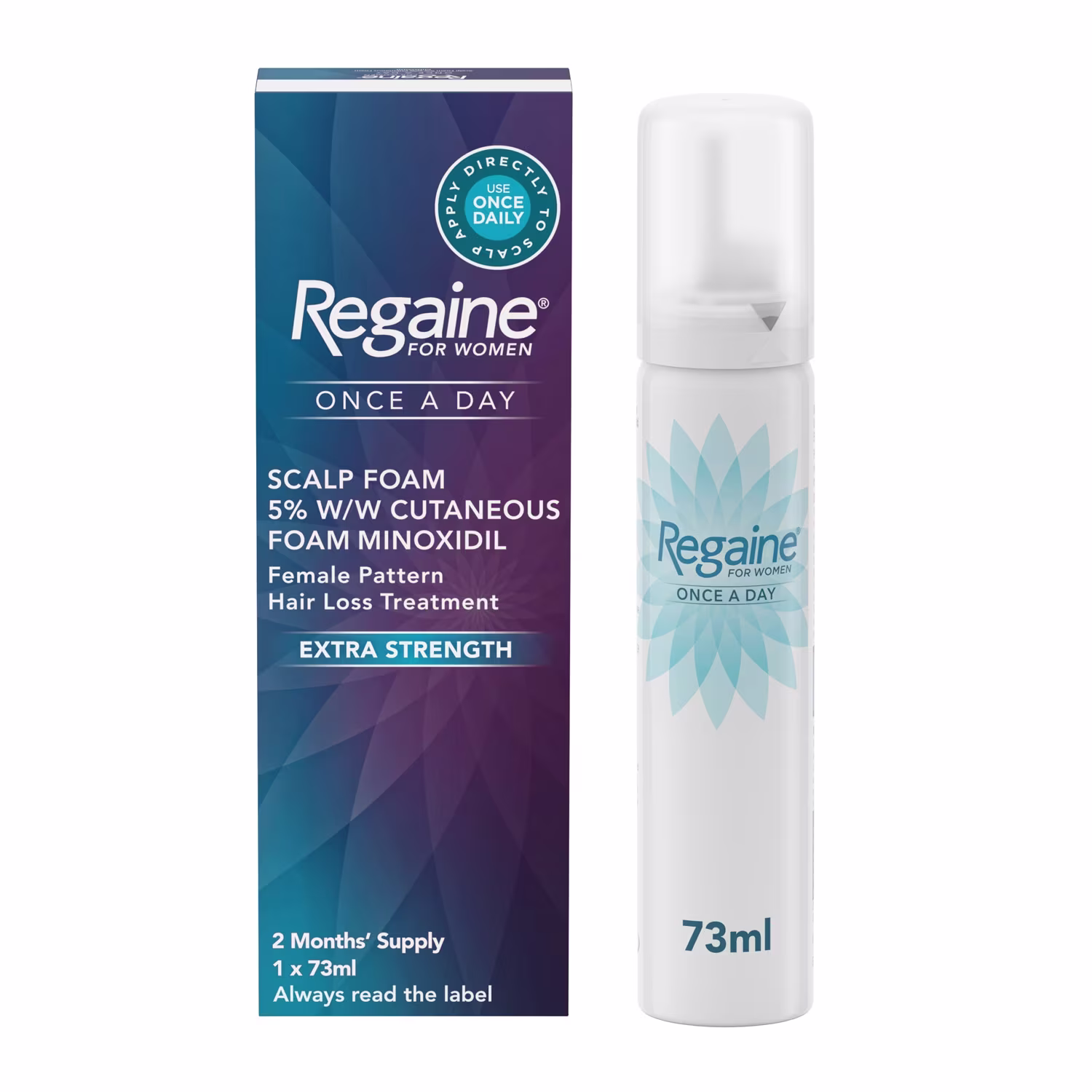 Regaine for Women Once A Day Scalp Foam 5%
