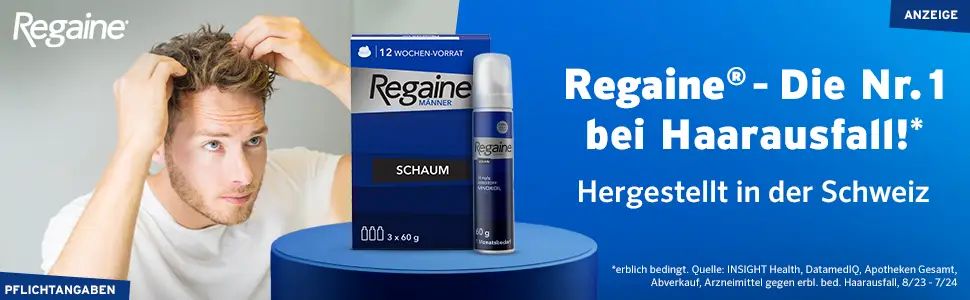 Regaine Masterbanner Männer Schaum Banner 1.1 Regaine Masterbanner Männer Schaum Banner 1.1