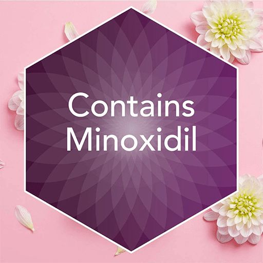 Regaine for Women contains minoxidil
