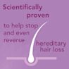 Regaine for Women Scientifically proven to help stop and even reverse hereditary hair loss