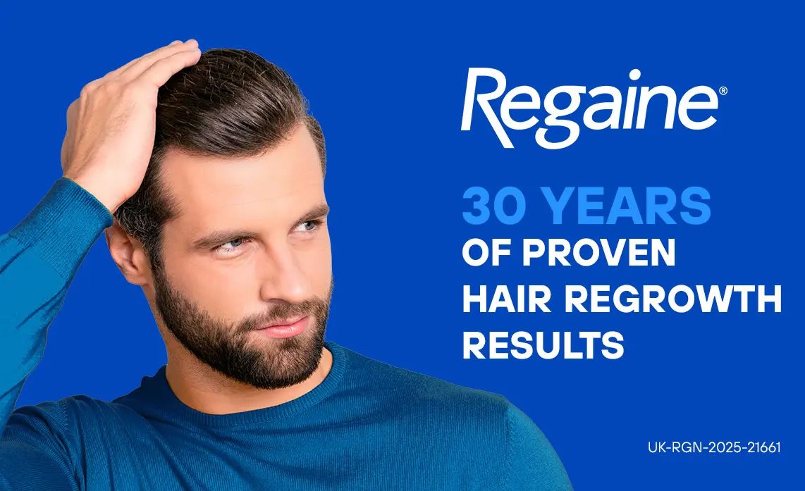 Explore Regaine® for Men hair loss products