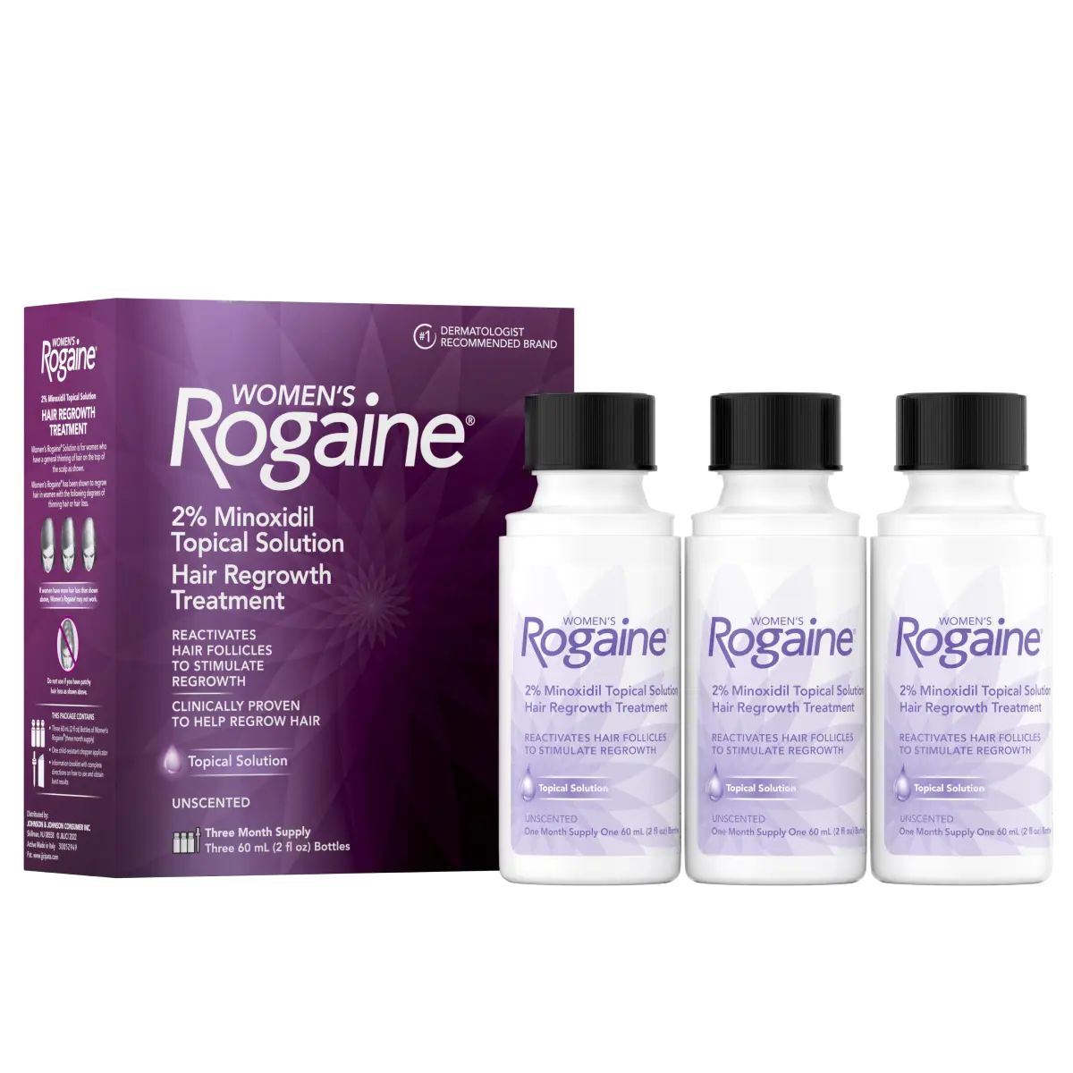 Women's ROGAINE® 2% Minoxidil Solution