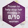 Regaine for Women Proven to help stop hair thinning in 8/10 women
