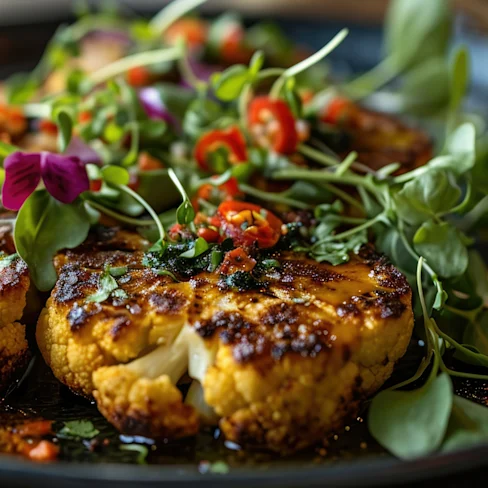 Recipe Image Tandoori Cauliflower Steaks