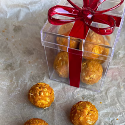 Dog-Friendly Peanut Butter Cornflake Bites