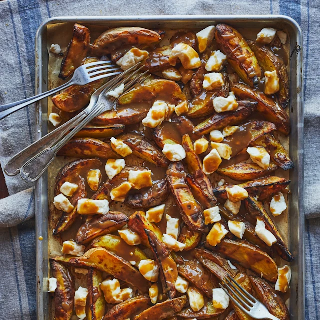 Sheet Pan Poutine