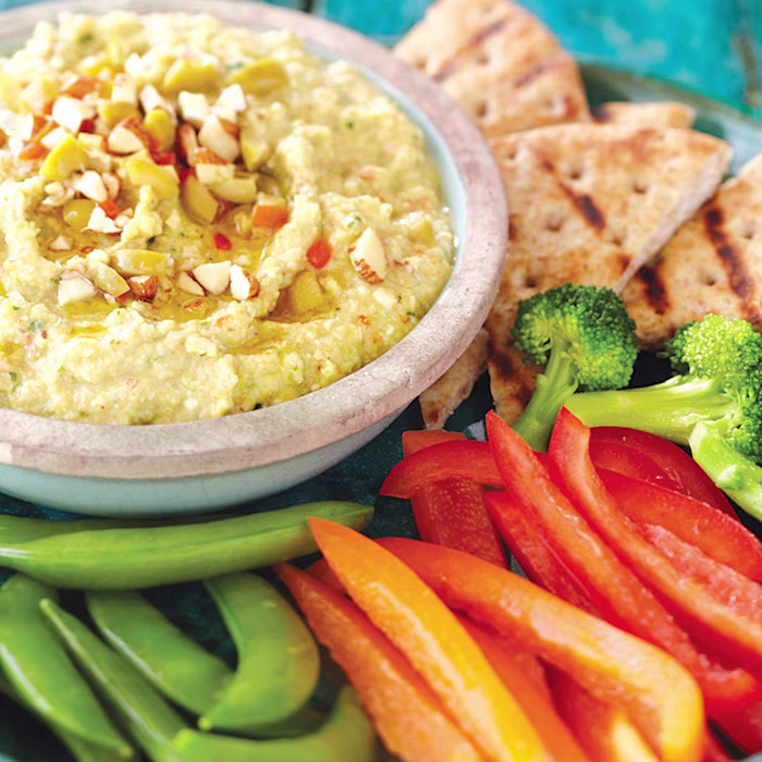 Image Recipe Almond & Olive Hummus