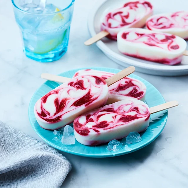 Image Recipe Swirled Berry Smoothie Pops