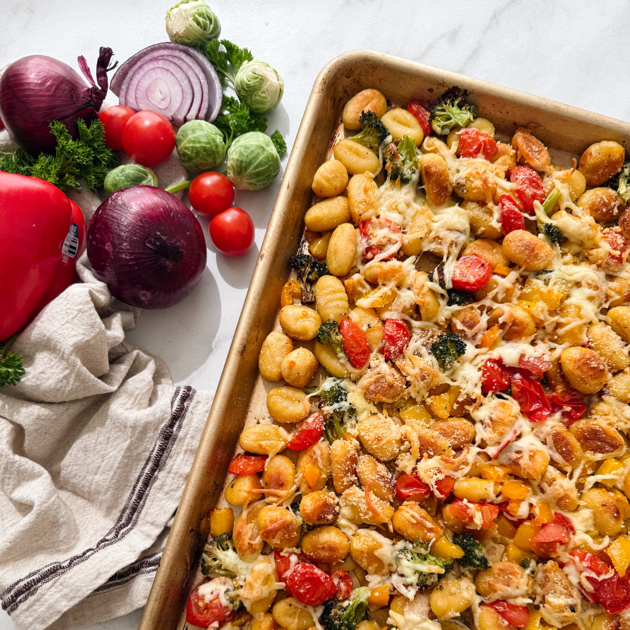 Gnocchi Sheet Pan Dinner