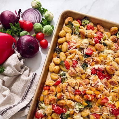Gnocchi Sheet Pan Dinner