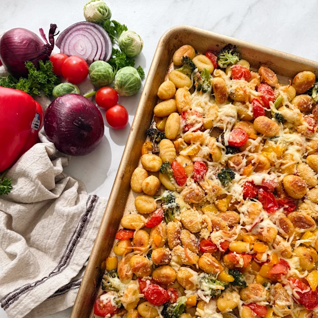 Gnocchi Sheet Pan Dinner