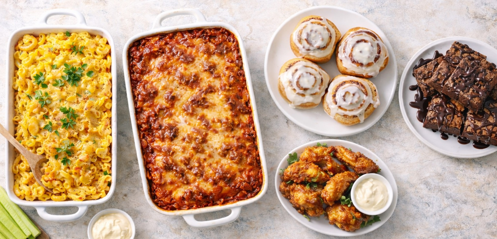 Image of mix of meals