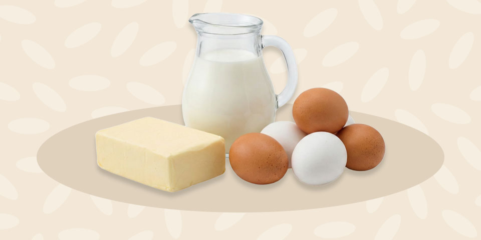 Produits laitiers et œufs