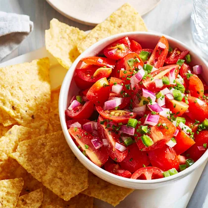 Image Recipe Fresh Grape Tomato Salsa