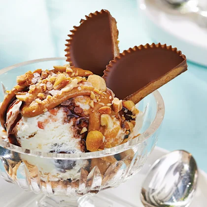 Recipe Image Peanut Butter Cup Sundaes