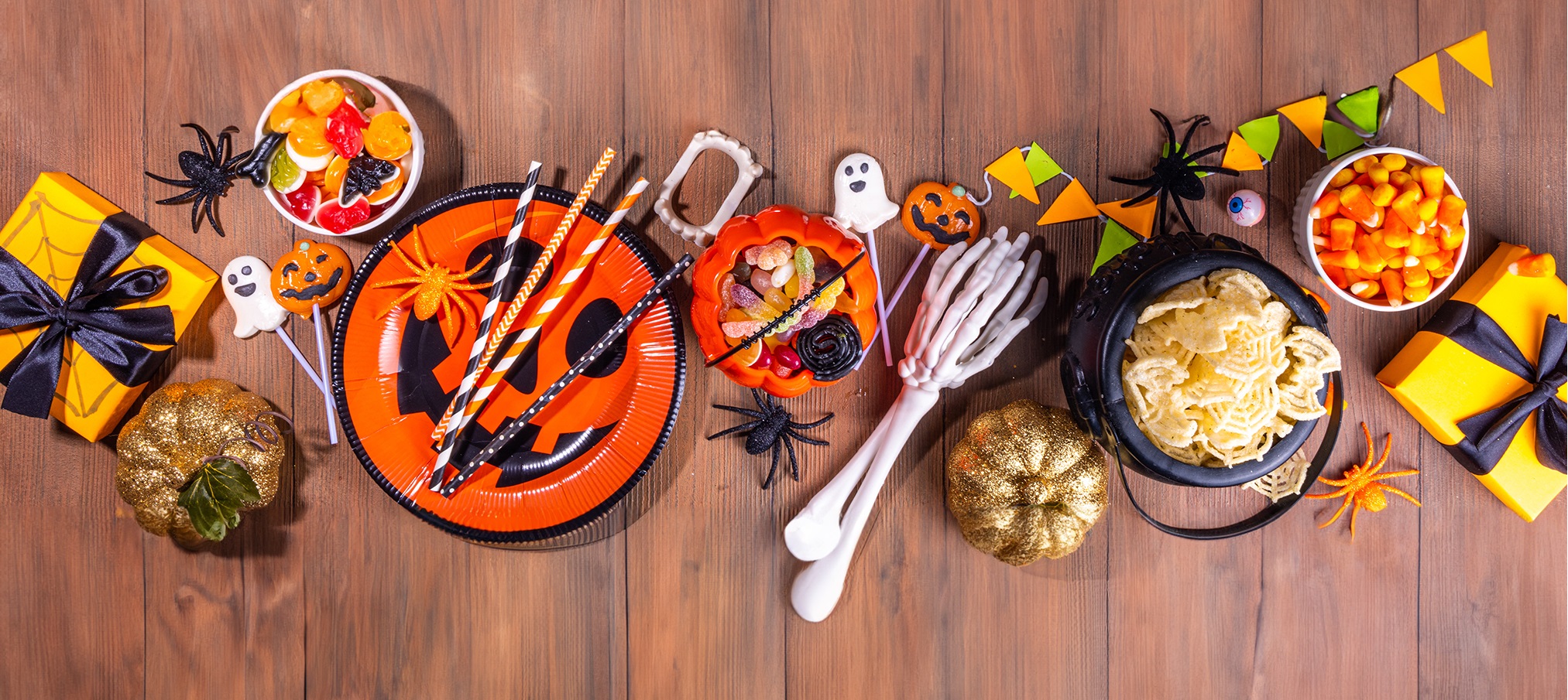 Funny children's treats for Halloween