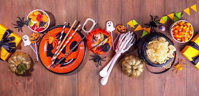 Funny children's treats for Halloween