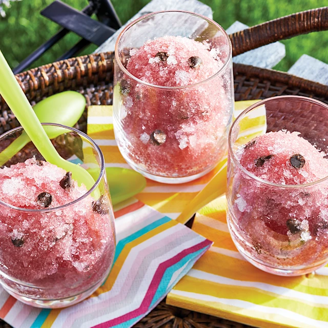 Recipe Image Watermelon & Chocolate Chip Ice