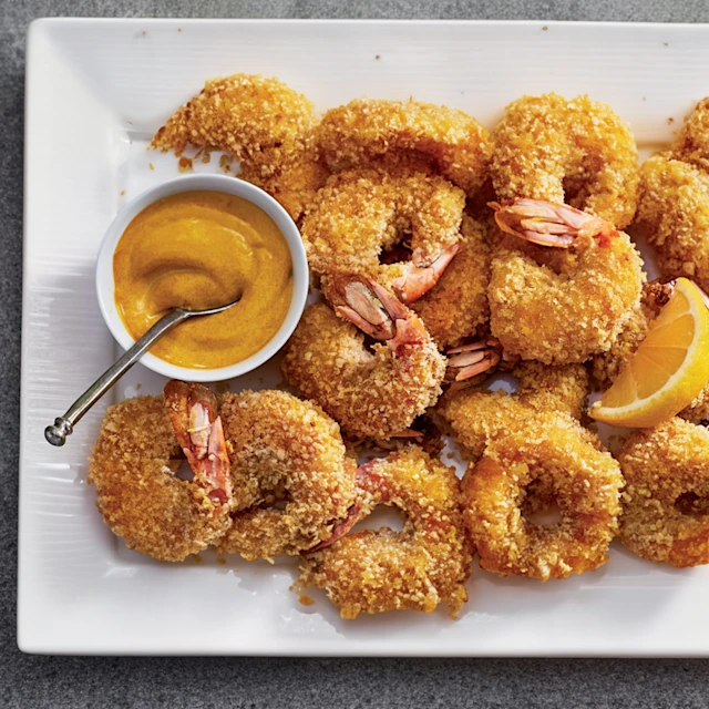 Recipe Image Baked Turmeric Shrimp Poppers