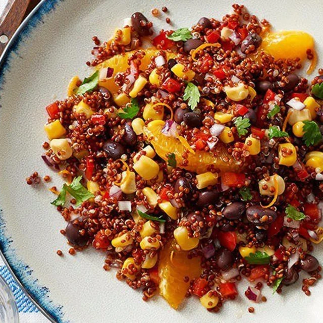 Image recipe Sweet Orange & Black Bean Quinoa Salad