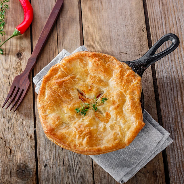 Skillet Chicken Pot Pie