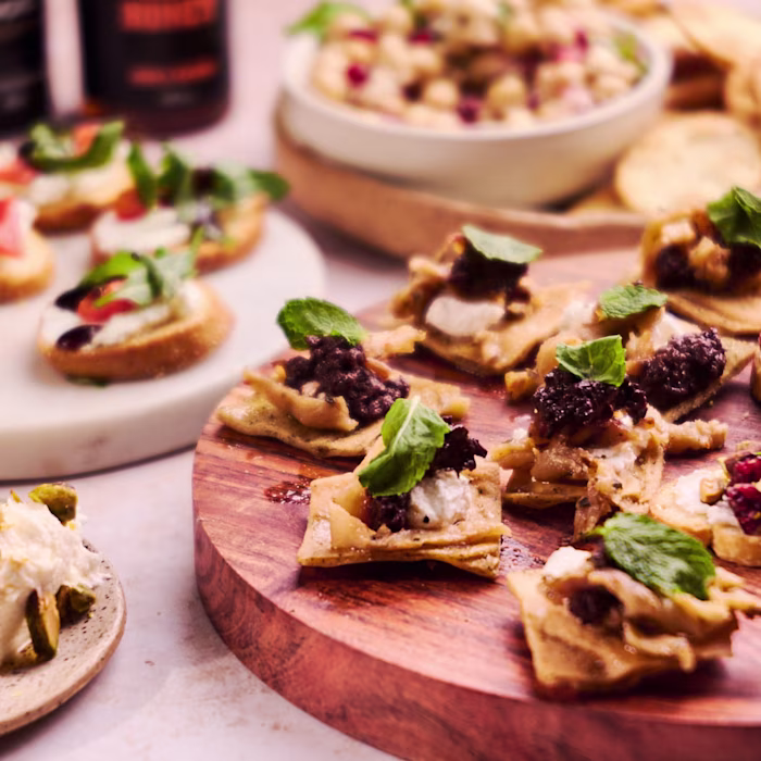 Crostini platter