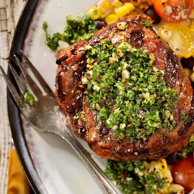 Grilled Steak & Corn Salad
