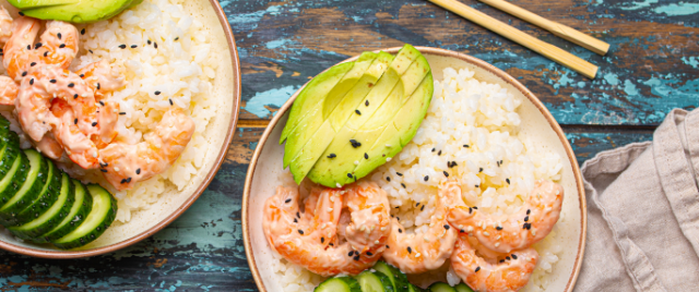 Image of Avocado and Shrimp